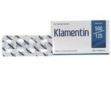 Quy cách đóng gói thuốc Klamentin Tab 500/125