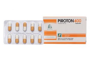 Quy cách đóng gói thuốc Piroton 400 Mg