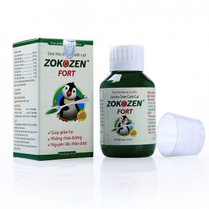 Quy cách đóng gói thuốc Siro ho Zokoren