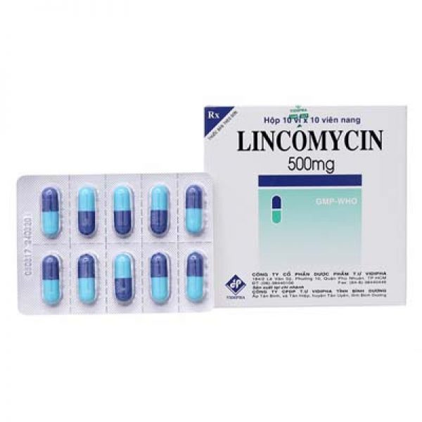 Quy cach Lincomycin Cap.500mg Quy cách đóng gói thuốc Lincomycin Cap.500mg