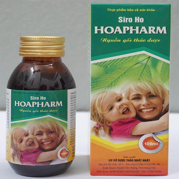 Quy cach Siro Ho HoaPharm Quy cách đóng gói thuốc Siro Ho HoaPharm