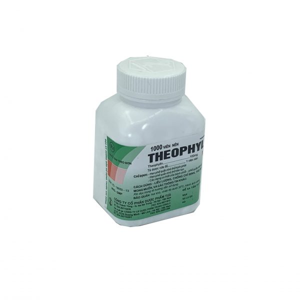 Quy cach Theophylin 100mg TW2 Quy cách đóng gói thuốc Theophylin 100mg TW2
