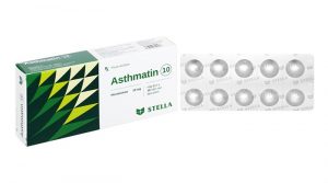 Quy cách đóng gói thuốc Asthmatin 10 
