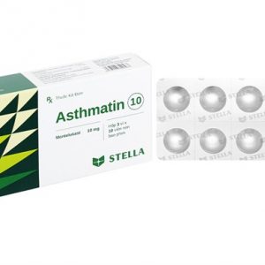 Quy cách đóng gói thuốc Asthmatin 10 