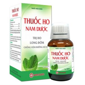 Quy cách đóng gói thuốc Ho Nam Dược