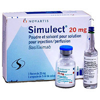 Thuốc Tiêm Simulect 20mg - Điều trị dự phòng thải ghép thận
