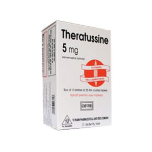 Thuốc Theratussine 5mg gồm thành phần gì?
