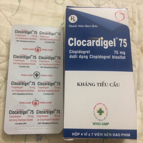 Thuốc-Clocardigel-75-MG Thuốc Clocardigel 75 mg là thuốc gì?