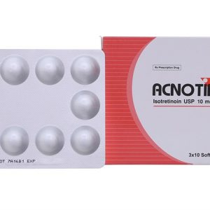 Quy cách đóng gói thuốc Acutrine 10mg