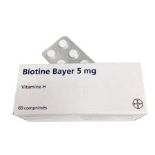 Quy cách đóng gói thuốc Biotine Bayer 5mg