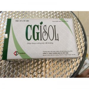Thuốc CGisol là thuốc gì ?