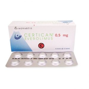 Quy cách đóng gói thuốc Certican 0.5mg