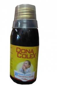 Quy cách đóng gói thuốc Donacolex 120ml 