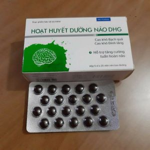 Quy cách đóng gói thuốc Hoạt Huyết Dưỡng Não DHG 