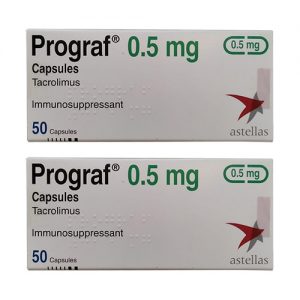 Quy cách đóng gói thuốc Prograf 0,5mg