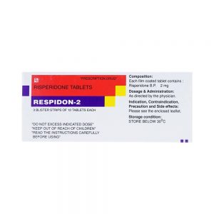 Thuốc Respidon 2mg - Điều trị tâm thần