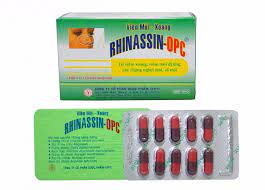 Quy cách đóng gói thuốc Rhinassin 