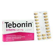Quy cách đóng gói thuốc Tebonin Intens 120mg 