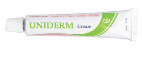 Quy cách đóng gói thuốc Uniderm Cream