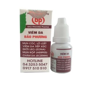 Quy cách đóng gói thuốc Viêm Da Bảo Phương