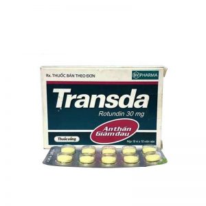 Transda 30 mg 1-min Transda 30 mg điều trị bệnh gì
