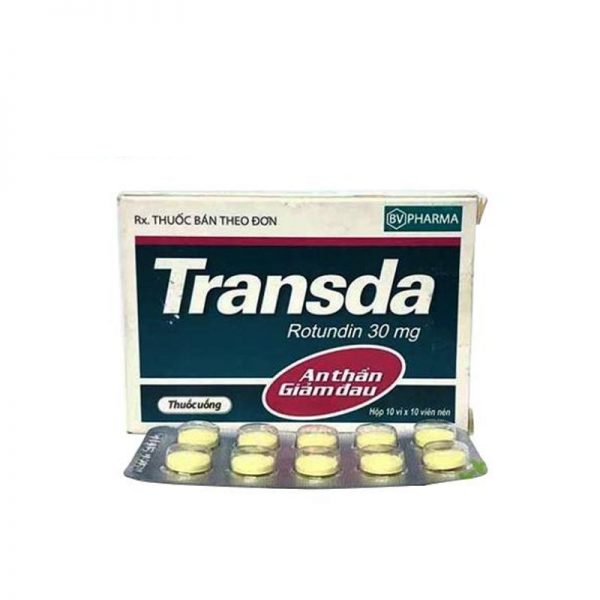 Transda 30 mg 1-min Transda 30 mg điều trị bệnh gì