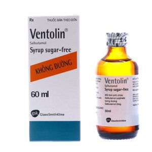 Quy cách đóng gói Ventolin Syrup Không Đường