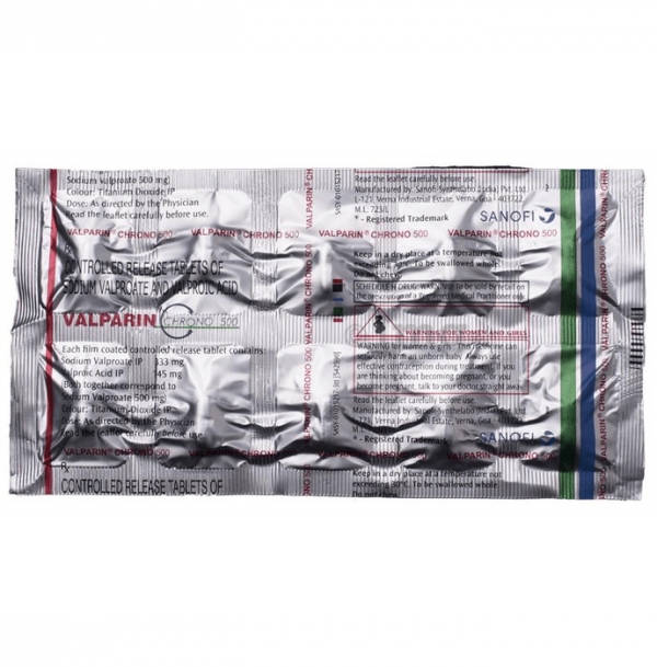 Valparin Chrono 500 2-min Valparin Chrono 500 hộp bao nhiêu vỉ