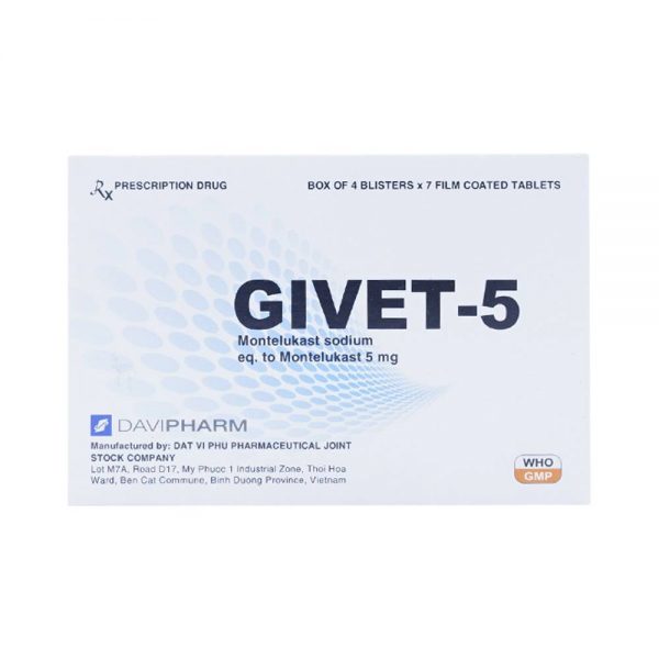 Givet-5 là thuốc gì ? Givet-5 là thuốc gì ?