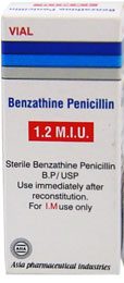 Benzathine Penicillin 1.2 M.I.U