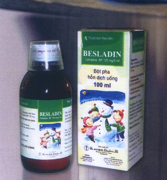 besladin Besladin 125mg/5ml- Nhà thuốc Thục Anh