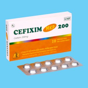 cefixim 200 mkp hộp ao nhiêu viên