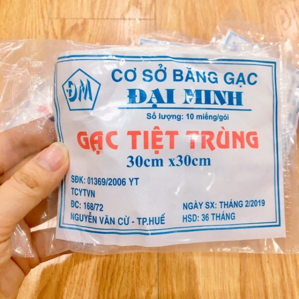 d019e8474dbf6ee4bb63ae96471980a6 Tác dụng phụ của Gạc Tiệt Trùng Đại Minh 30x30