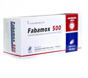 Thuốc kháng sinh Fabamox 500mg