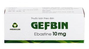 Thuốc Gefbin 10mg gồm thành phần gì?