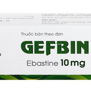 Thuốc Gefbin 10mg gồm thành phần gì?