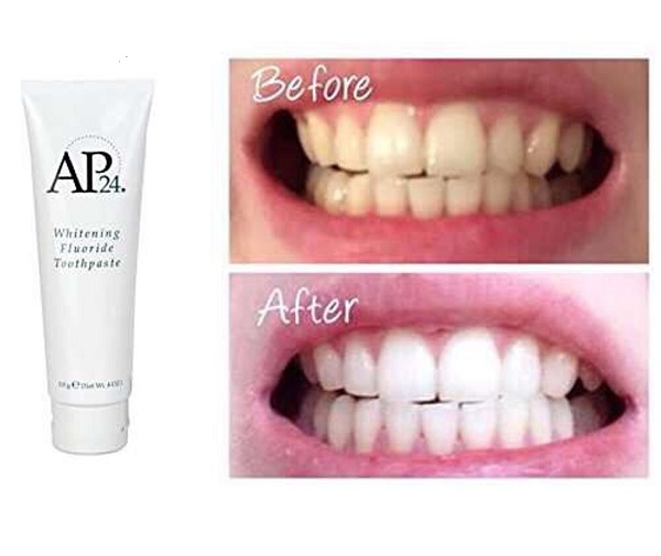 kem-danh-rang-nuskin-ap24 Công dụng của Kem Trắng Răng Trắng Sáng AP24