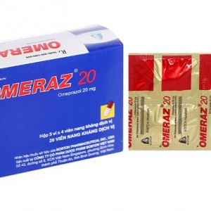 Quy cách đóng gói của thuốc Omeraz 20mg