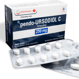 pendo-Ursodiol C hộp ba nhiêu viên