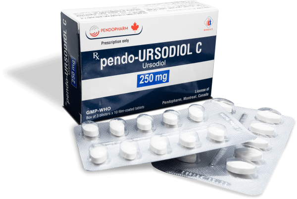 pendo-Ursodiol C1-min pendo-Ursodiol C hộp ba nhiêu viên