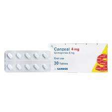 Quy cách đóng gói thuốc Canzeal 4mg