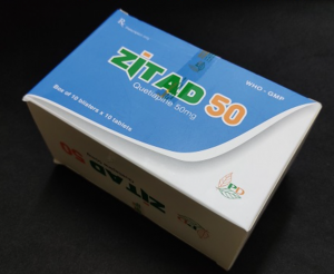 Quy cách đóng gói thuốc Zitad 50mg
