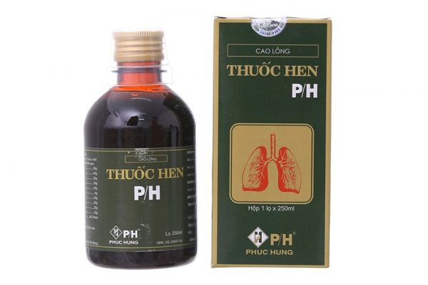 Quy cách đóng gói Thuốc Hen PH 250ml Quy cách đóng gói Thuốc Hen PH 250ml
