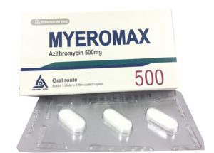 Thuốc kháng sinh Myeromax 500