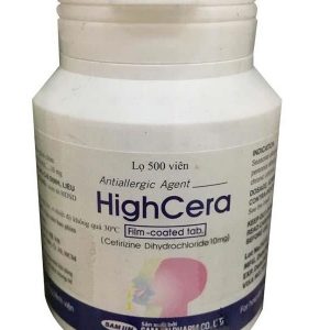 Quy cách đóng gói của thuốc Highcera