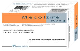 Quy cách đóng gói của thuốc Mecolzine 500mg