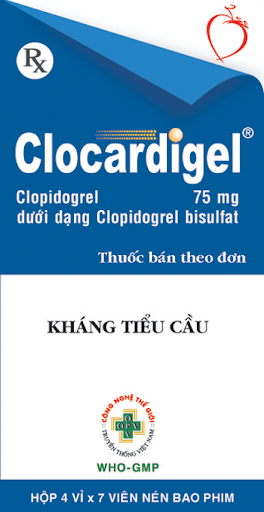 Liều dùng của thuốc Clocardigel 75mg