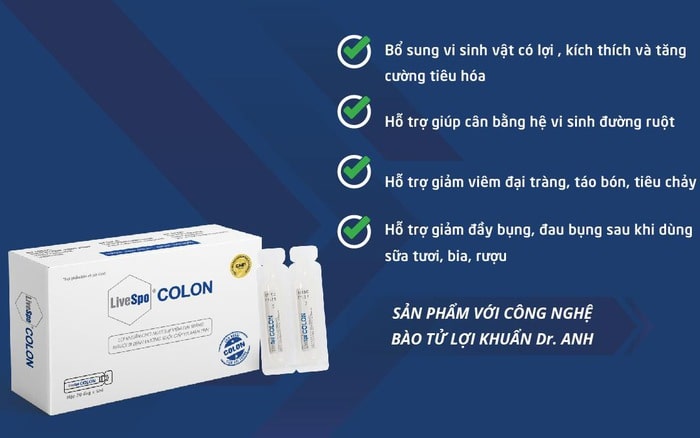 LiveSpo COLON có tac dụng gi 
