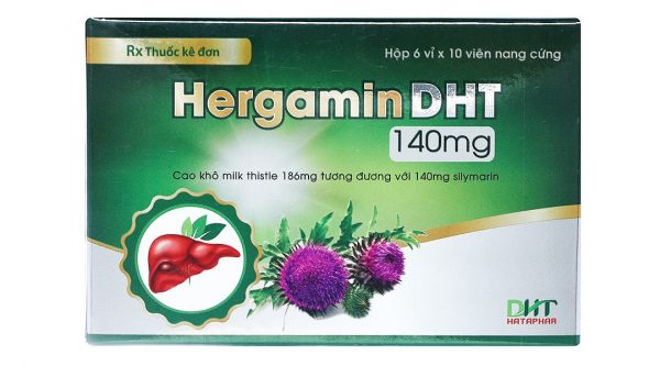 Thuốc gan Hergamin DHT 140mg